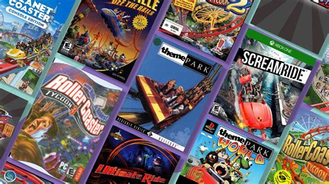 amusement park games|The Best Theme Park Games For Virtual Thrillseekers .